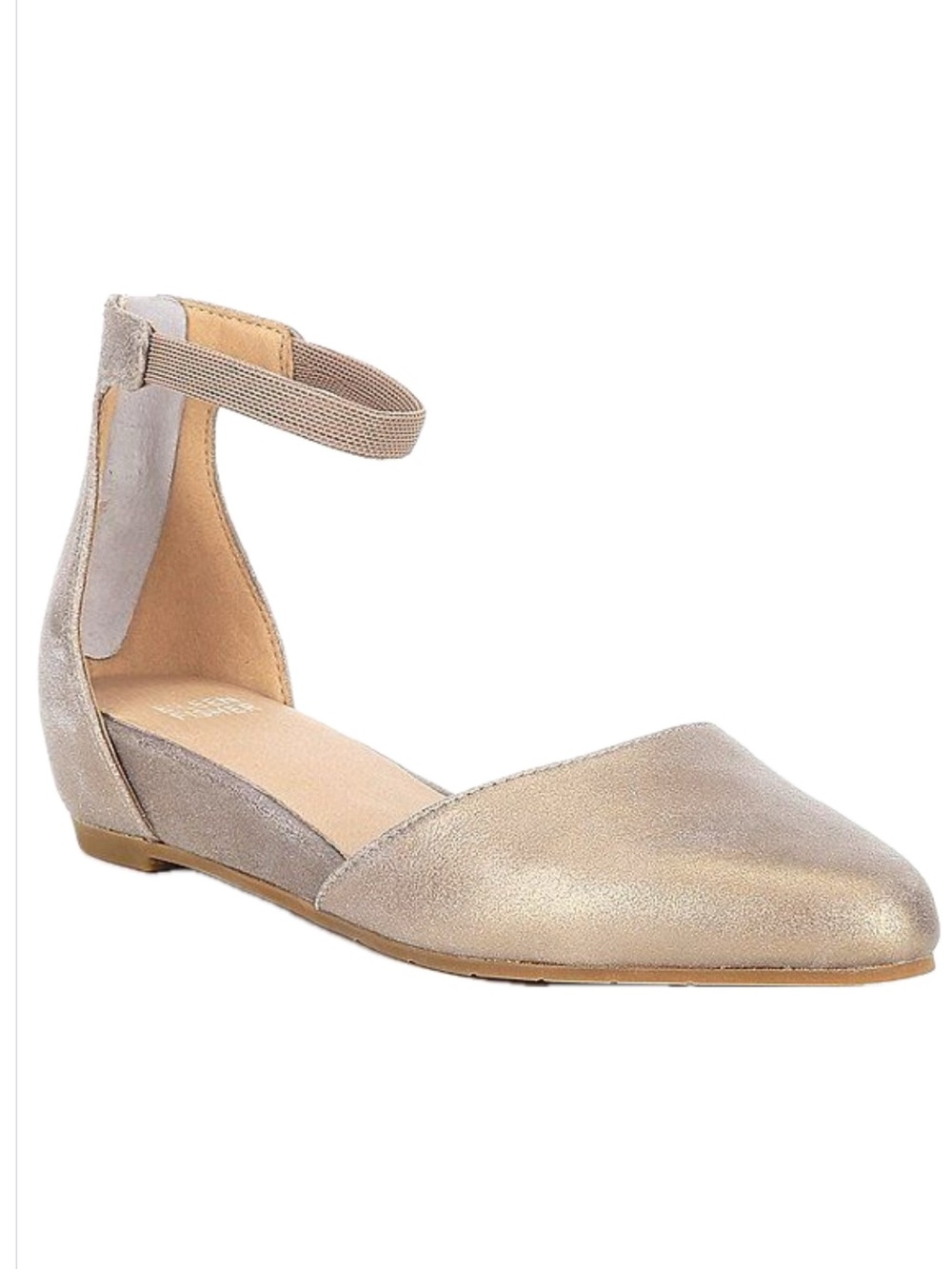 Eileen Fisher Ingle Ankle Strap Flat